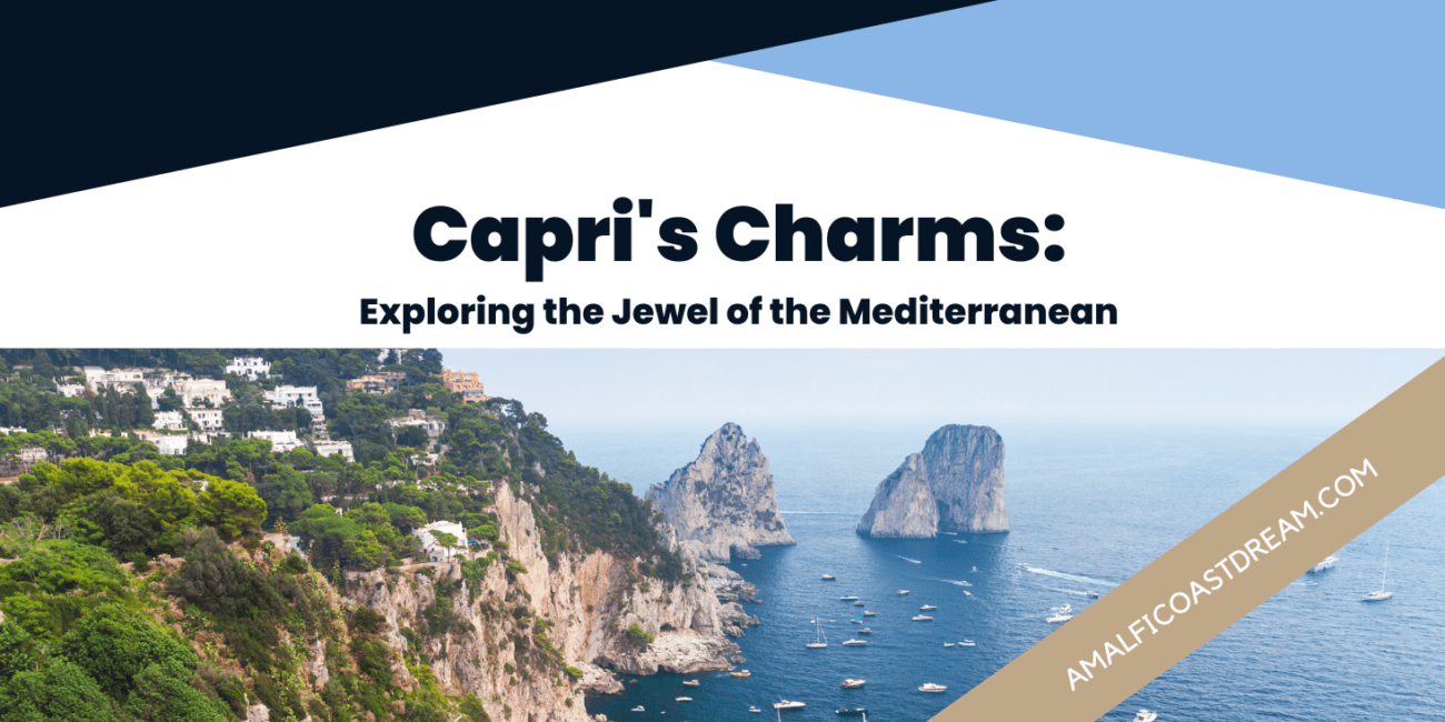 boat tours from sorrento to capri, italy