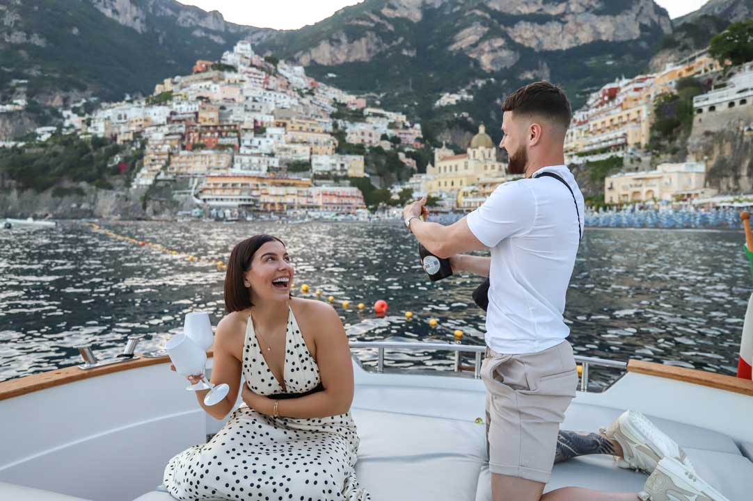 paseo en barco privado desde positano